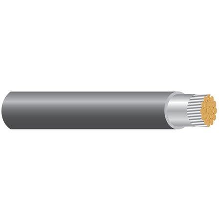 4 AWG HELIAX® Single Conductor Power Cable in Gray, List 2
