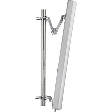 4x 1695 - 2690 MHz Outdoor Sector Antenna with 4x 4.3-10 Female Connectors, 65 Deg HPBW