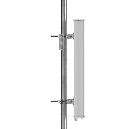 4x 2300 - 2700 MHz Sector Antenna with 4x 7/16 DIN Female Connectors, 65 Deg HPBW