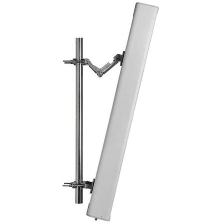 4x 617 - 894 MHz Sector Antenna with 4x 4.3-10 Female Connectors, 65 Deg HPBW