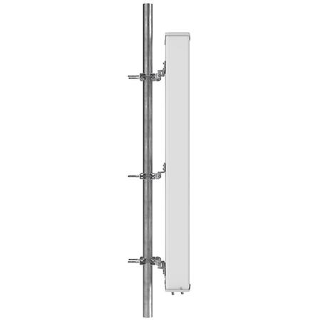 4x 698 - 896, 4x 1695 - 2360 MHz Outdoor Sector Antenna with 8x 4.3-10 Female Connectors, 45 Deg HPBW