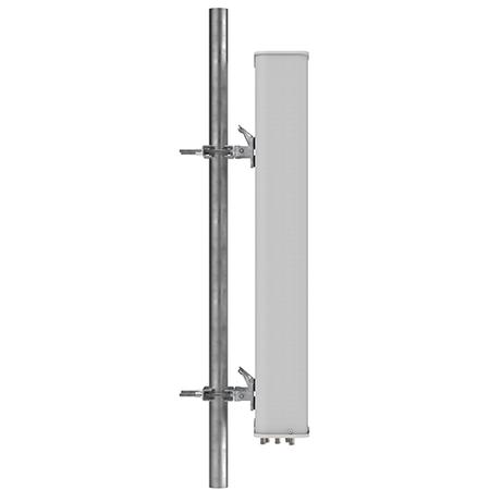 4x 698 - 896, 8x 1695 - 2360 MHz Outdoor Sector Antenna with 12x 4.3-10 Female Connectors