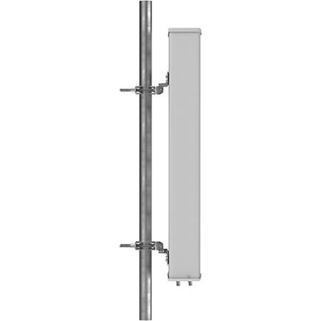 4x 698 - 896, 8x 1695 - 2360 MHz Outdoor Sector Antenna with 12x 4.3-10 Female Connectors, 45 Deg HPBW