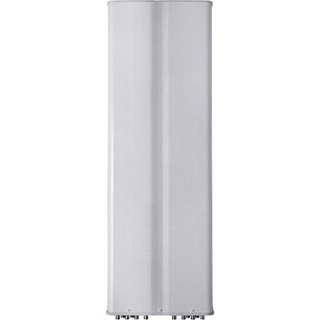 4x 698 - 896, 8x 1695 - 2360 MHz Outdoor Sector Antenna with 12x 4.3-10 Female Connectors