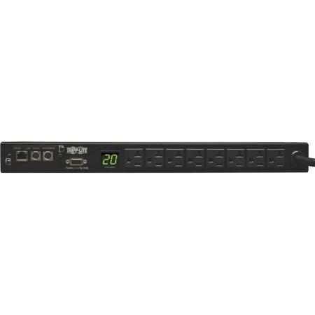 Single-Phase monitored PDU 20A 120V, 8 outlets
