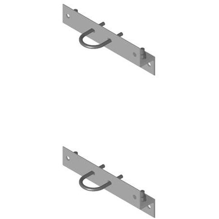 Wall Mount for 2-7/8" OD Pipes