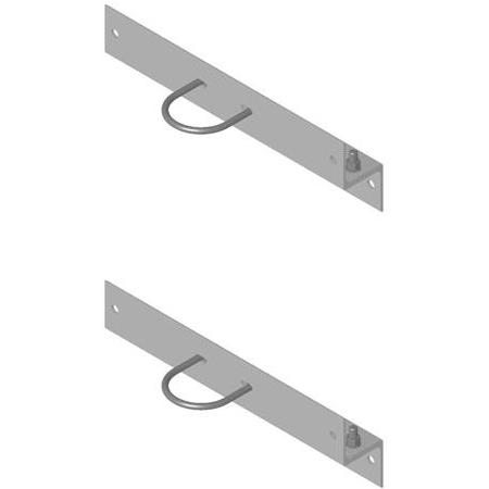 Wall Mount for 4-1/2" OD Pipes