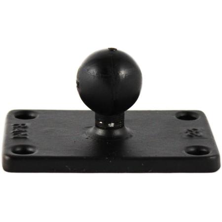 2 in x 3 in Rectangle Base with 1.5 in Ball