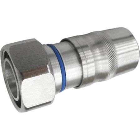 7-16 DIN Male Connector for 1/2" Annular Plenum Cable, 50 Ohm, DC – 6 GHz