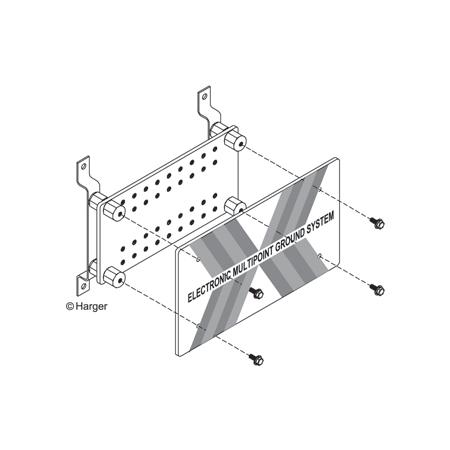 1/4"x6"x12" Electronic Multipoint Ground System