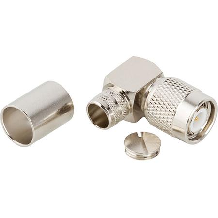 RF Connector, TNC Right Angle Crimp Plug