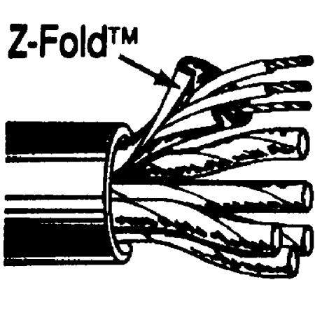 22awg 3pr STP PVC - 500ft (gray)