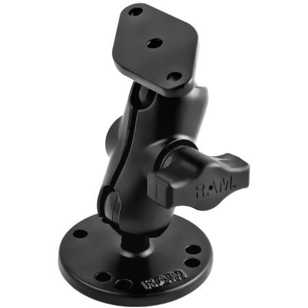 1 in Diameter Ball Mount with 2.5 in Round Base