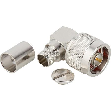 Right Angle N Male Crimp LMR®-400