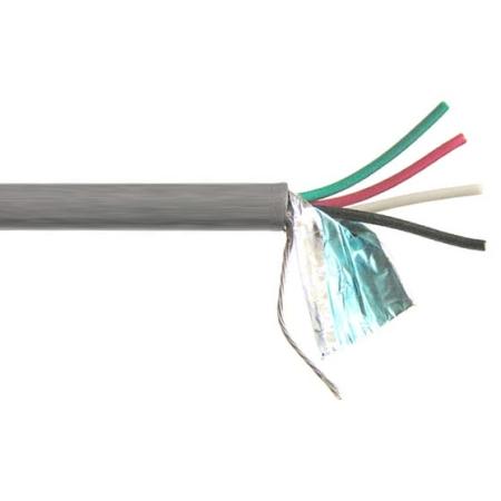 24 AWG stranded, 4 conductor broadcast cable