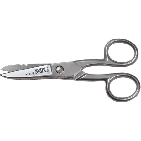 Electricians Scissors w/Stripping Notches 5-1/4 in