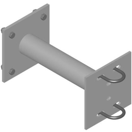 18" Single Pipe Support Arm