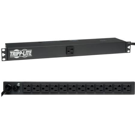 Single-Phase Basic PDU, 20A 120V, 1U, 13 5-15/20R