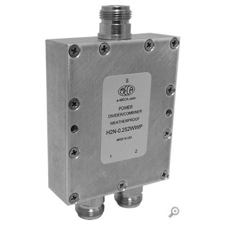 5-500 MHz two-way power combiner/splitter.