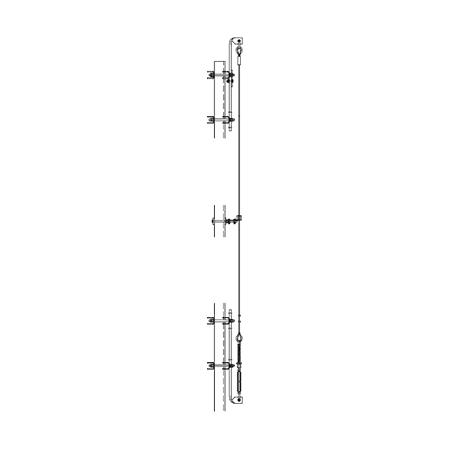 110-150' Safety Cable System
