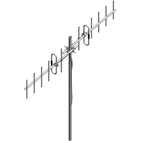 215-225 MHz 9.5 dBd 6 Element Yagi Antenna