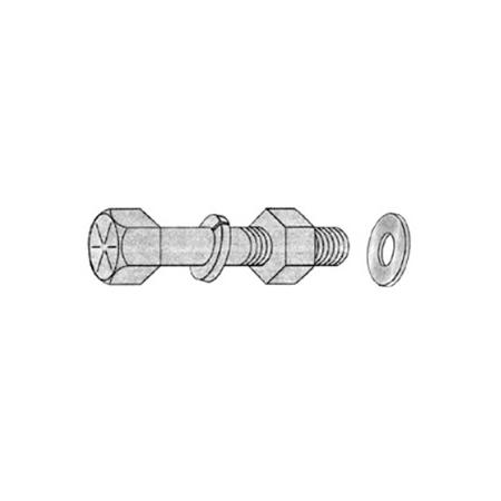 Stainless Steel Bolt Kit, (3/8" x 1")