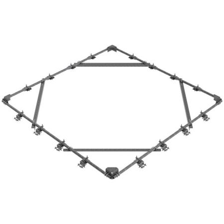 12'-6" Upper Rail Kit for Co-location Platforms