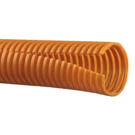 .75" Orange Split Loom Tubing
