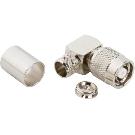 RF Connector, TNC Right Angle Crimp Plug