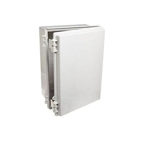 7.87" x 5.90" x 3.93" ABS plastic enclosure