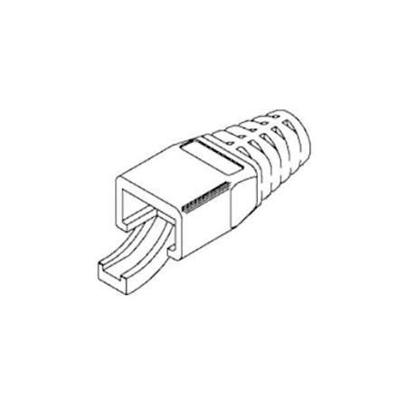Black 8mm Boot for Field RJ45 Plugs, 100/pack
