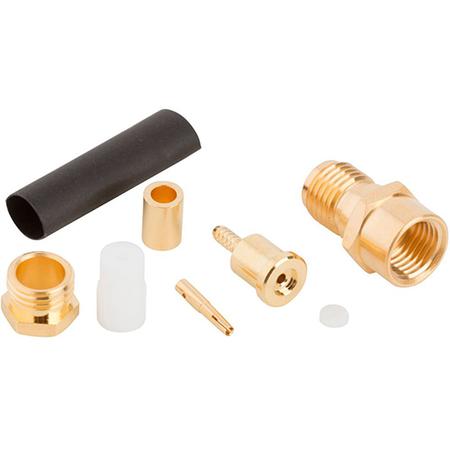 RF Connector, SMA Straight Crimp Jack