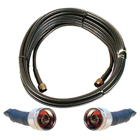 50' Ultra Low Loss Coax Cable, N-Male Connectors
