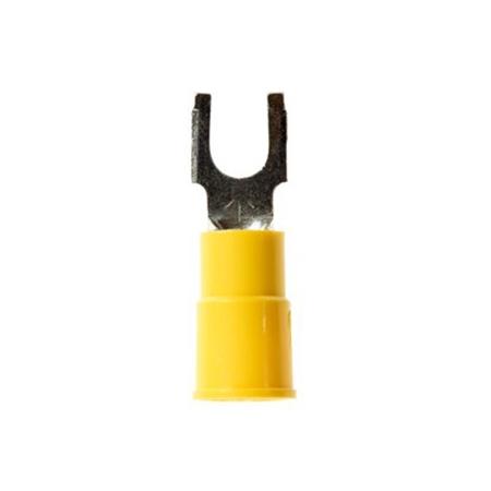 Fork Terminal,Vinyl ,12-10 gauge,#10 stud/25 pk