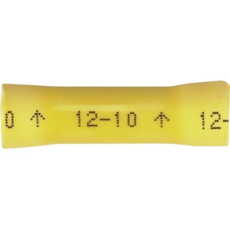 Butt connector, Vinyl, 12-10 gauge/25 pack