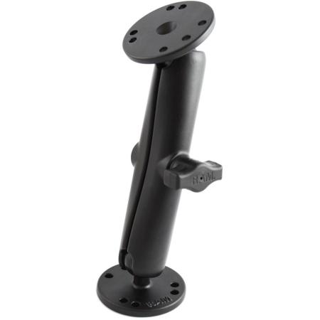Double Socket/Base Mount, 6.93 in Max Height