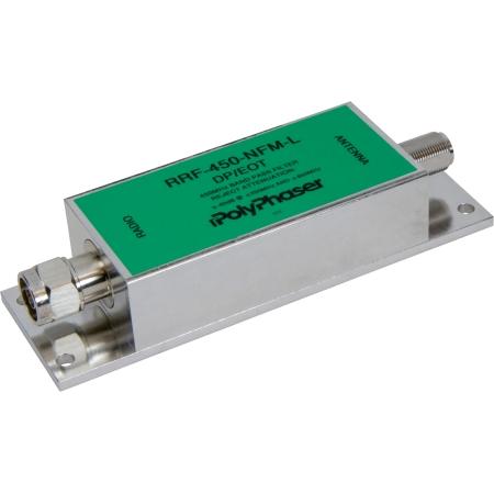 450MHz Band Pass Filter, N/M to N/F Connectors