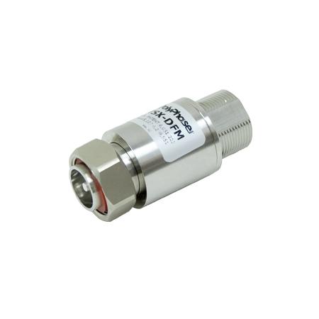 Low PIM, DC Short Coaxial Protector