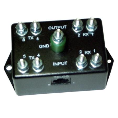 Outdoor Cat6 Gas Tube Lightning Protector, RJ45