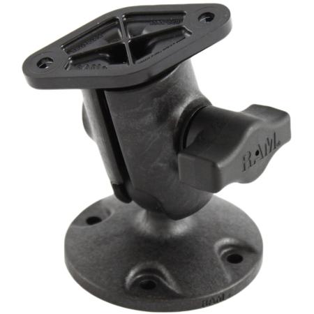 Composite Single Socket with 2.5 in Round Base