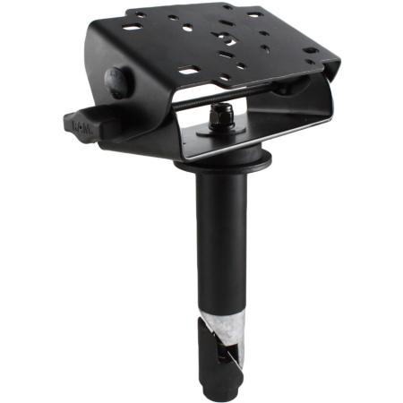 Tilt-N-Turn 45 Degree Bracket w 4in Male Tele-Pole