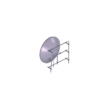 3 level 6'-10' face mount for 8' to 10' microwaves