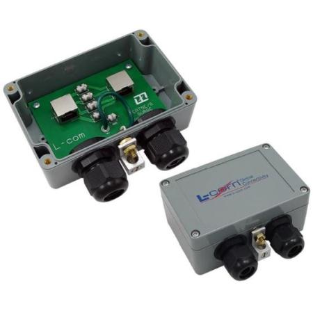 10/100 base-t lightning and surge protector