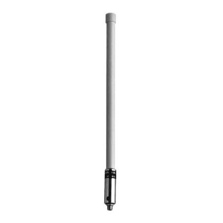450 - 460 MHz 3 dB Gain Fiberglass Base Station Omni Antenna with N Male in White