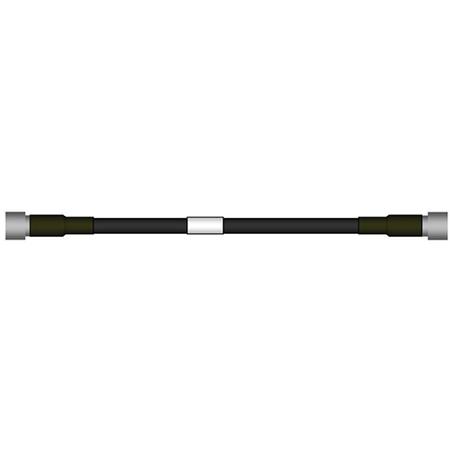3.2 ft FSJ1-50A HELIAX® SureFlex® Cable Assembly with N Male - N Male Connectors