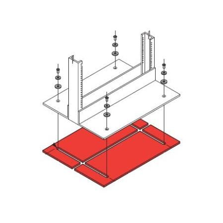 Self Supported Equipment Rack Isolation Kit