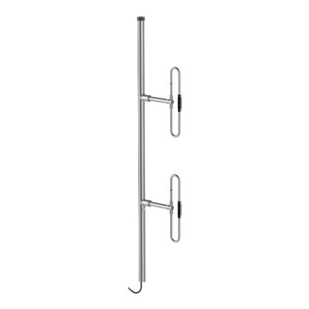138 - 174 MHz 5.0 - 5.5 dBd 1/4 Wave Exposed Dual Dipole Side Mount Antenna