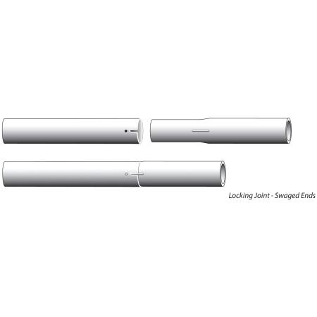 1-1/4" OD x 120" Long - Plain End Pipe