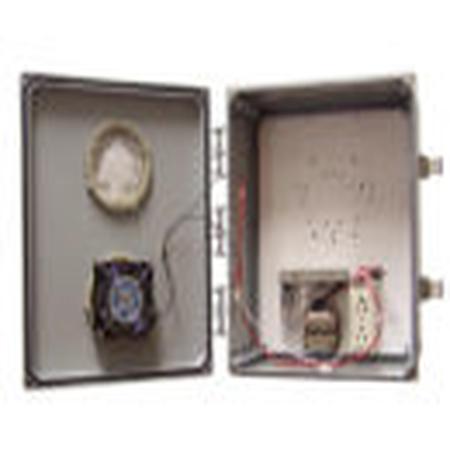 18x16x10 H/C Enclosure. Solid Door/Latch. Basic.