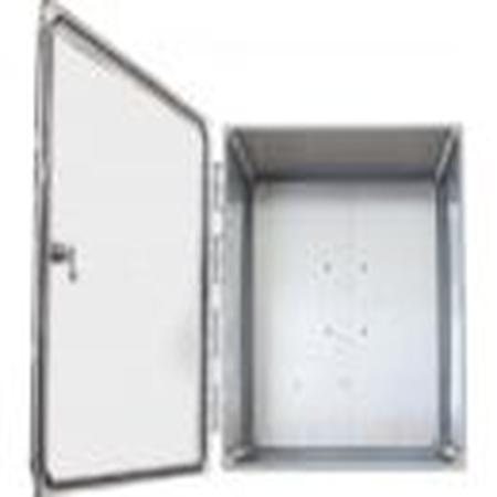 18x16x10 Enclosure. Clear Door/Key Lock.